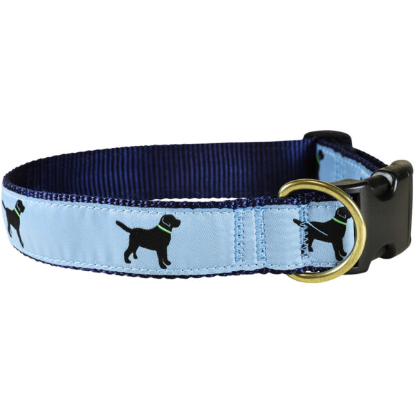 Lab Dog Collars & Leads | Dusty Blue