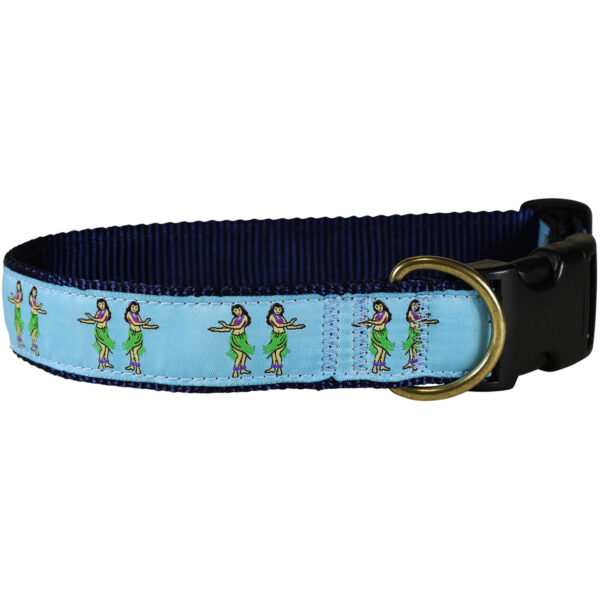 Hula Girls Dog Collar | 1.25 Inch