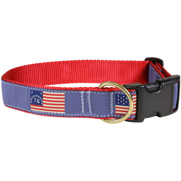 Historical American Flags Dog Collars & Leads