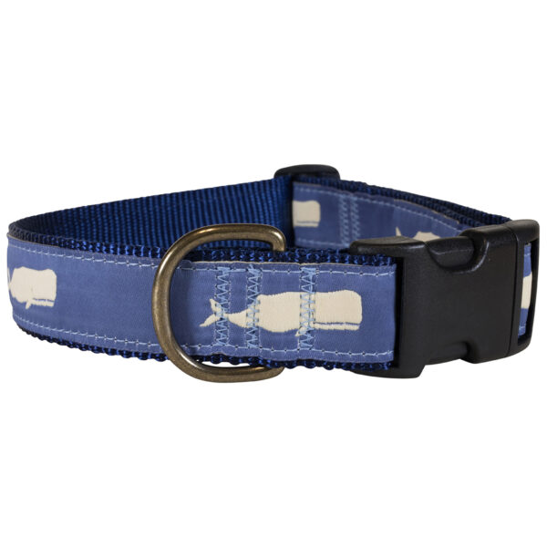 Moby Whale Dog Collars & Leads | Blue