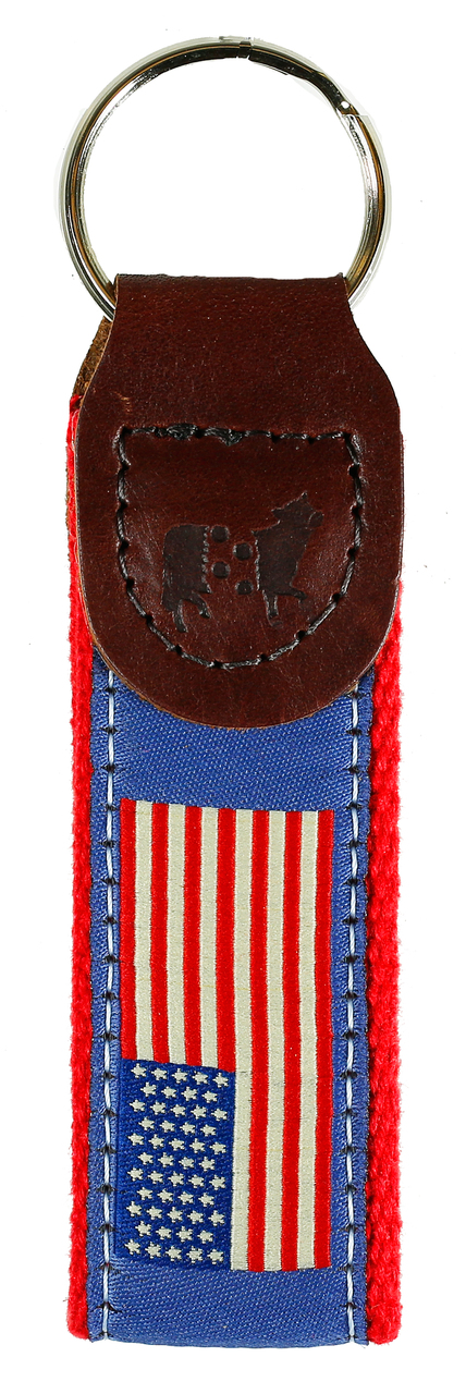 USA Flag Key Fob