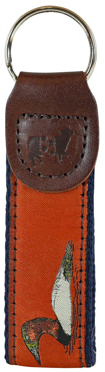 Ducks Key Fob | Burnt Sienna