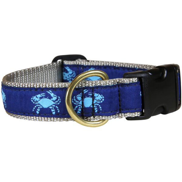 Crab Dog Collars & Leads | Blue & Navy