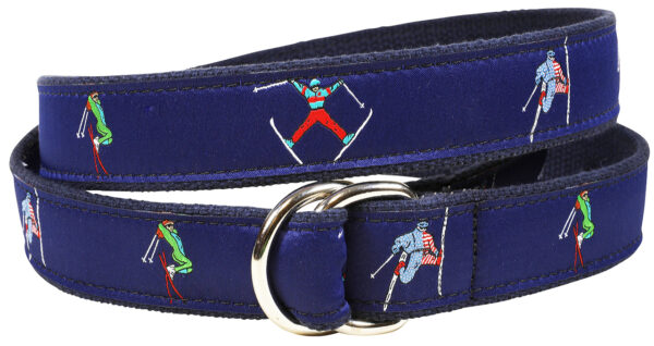 Retro Skier D-Ring Belt | Made to Order