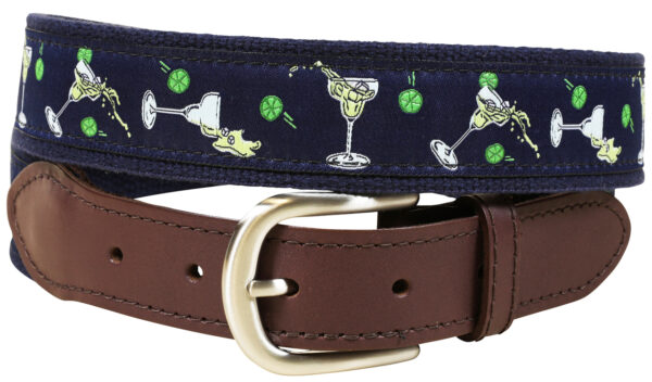 Margarita Leather Tab Belt | Made to Order