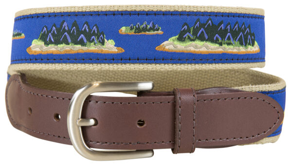 Hopkins Islands Leather Tab Belt – Made to Order