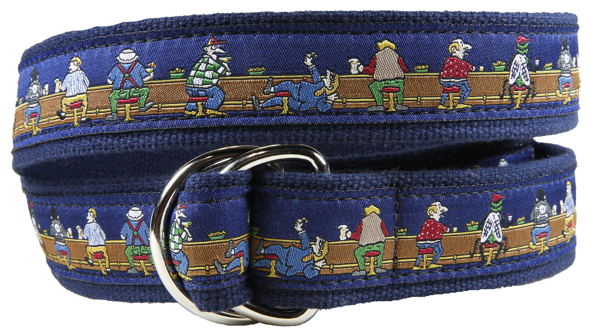 Ribbon D-Ring Belts  Belted Cow Company Made in Maine