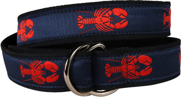 Lobster D-Ring Belt | Navy