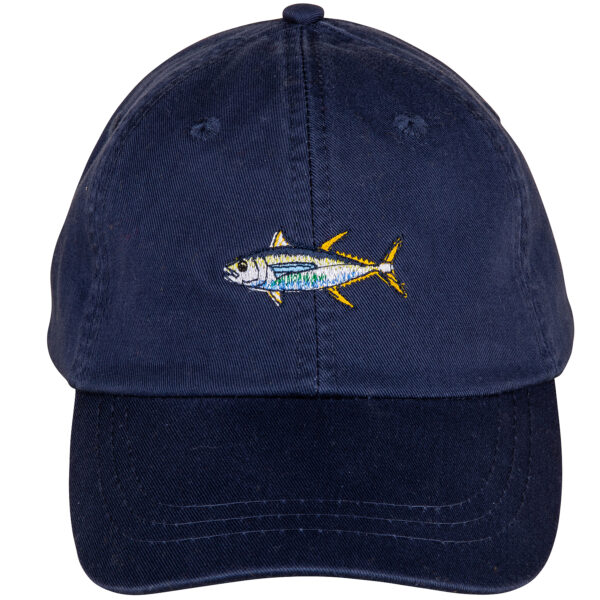 Yellow Fin Tuna Hat | Navy