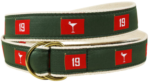 19th  Hole D-Ring Belt | Made to Order