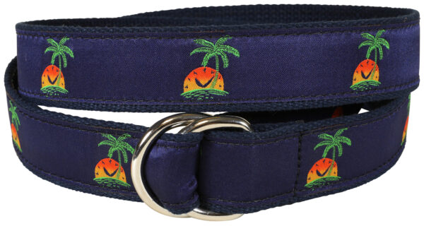 Island Time D-Ring Belt | Made to Order