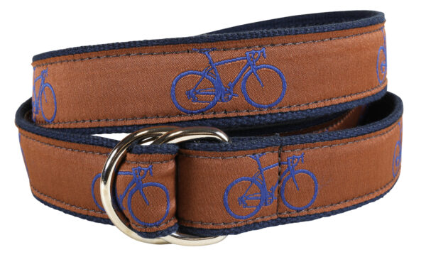 Road Bike D-Ring Belt | Dark Brown | Made to Order