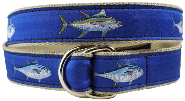 Bluefin & Yellowfin Tuna D-Ring Belt | Made to Order