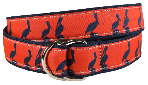 Pelican Sunset D-Ring Belt | Made to Order