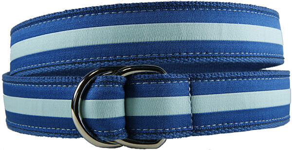 Twilight Stripe D-ring Belt | Made to Order