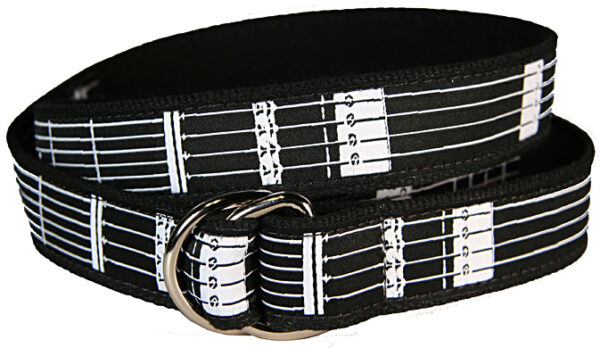 Guitar Frets D-Ring Belt | Made to Order